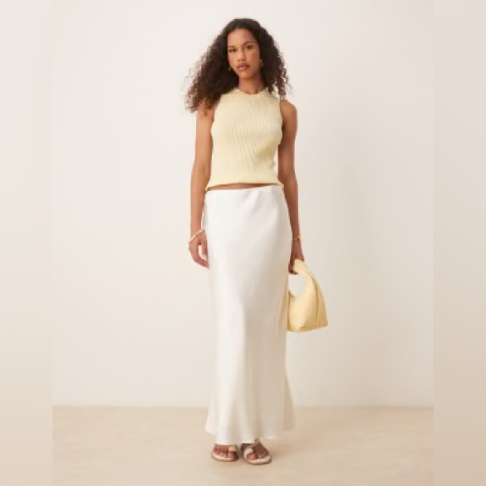 Satin Slip Skirt